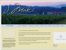 Tablet Screenshot of jmakiwinery.com